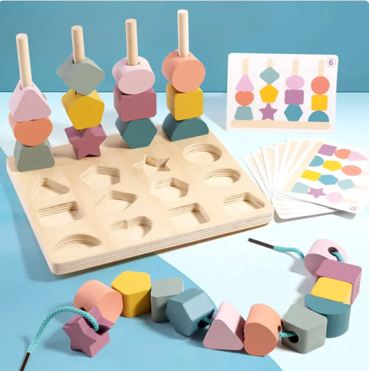 Shape Stacking Matching Board