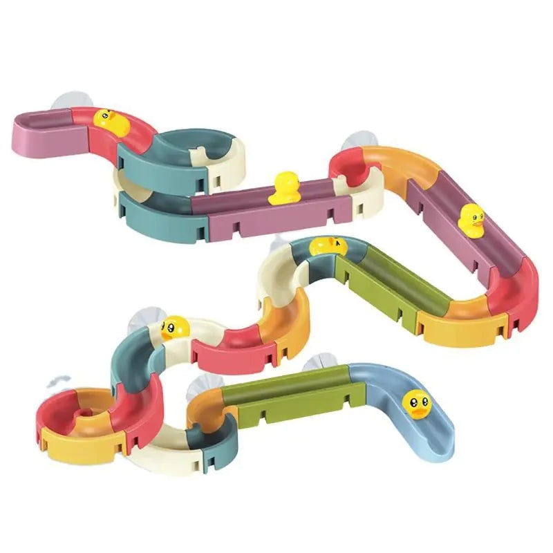 Marble run bath toy