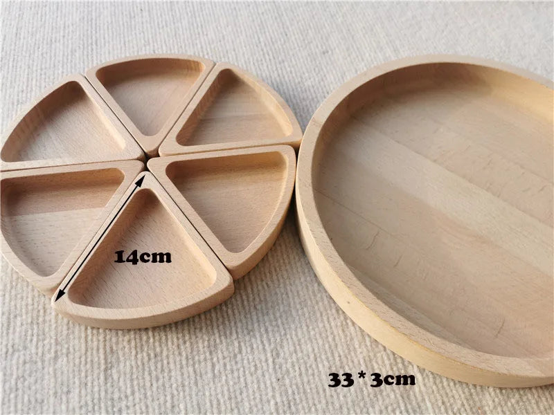 Wooden Montessori Trays