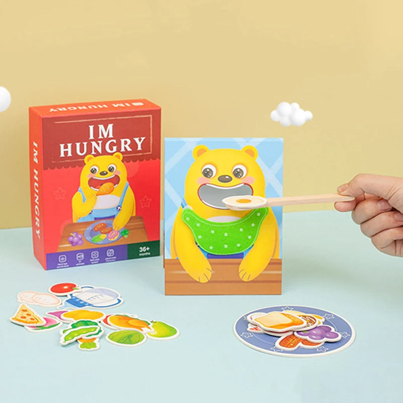 Montessori Animal Feeding Toys